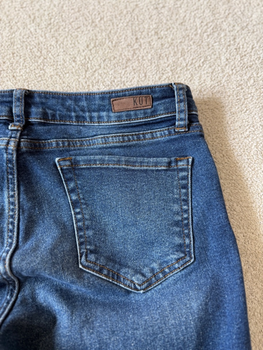 Kut from the Kloth Catherine High Rise Ankle Straight Jeans Women’s 8 - Picture 4 of 7